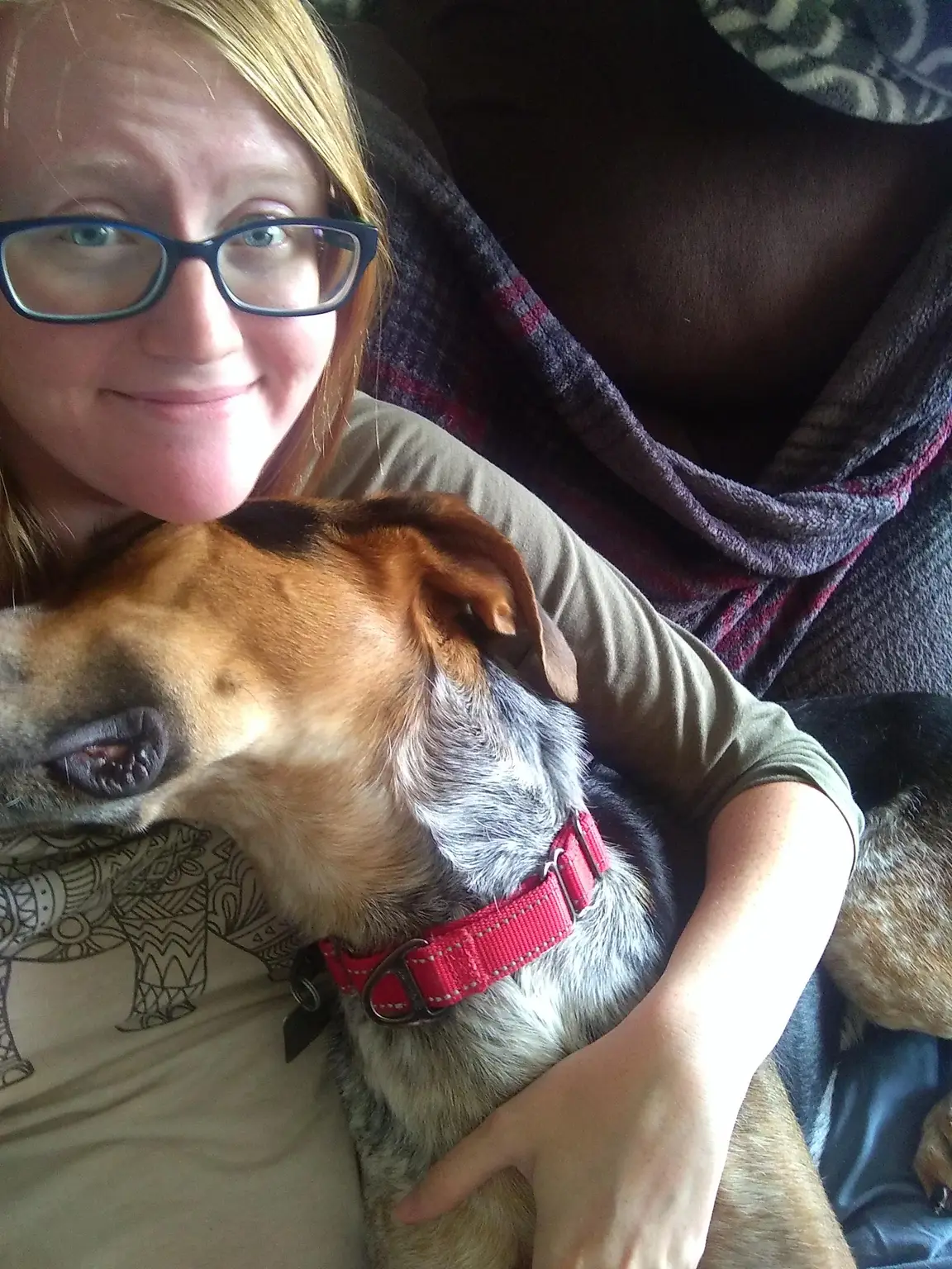 A pet in Rose's care