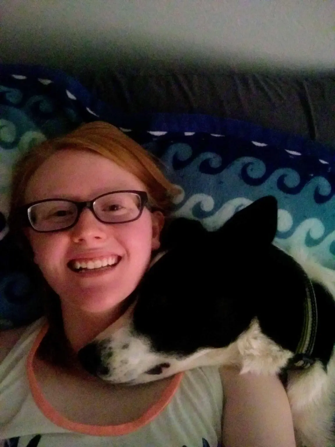 A pet in Rose's care